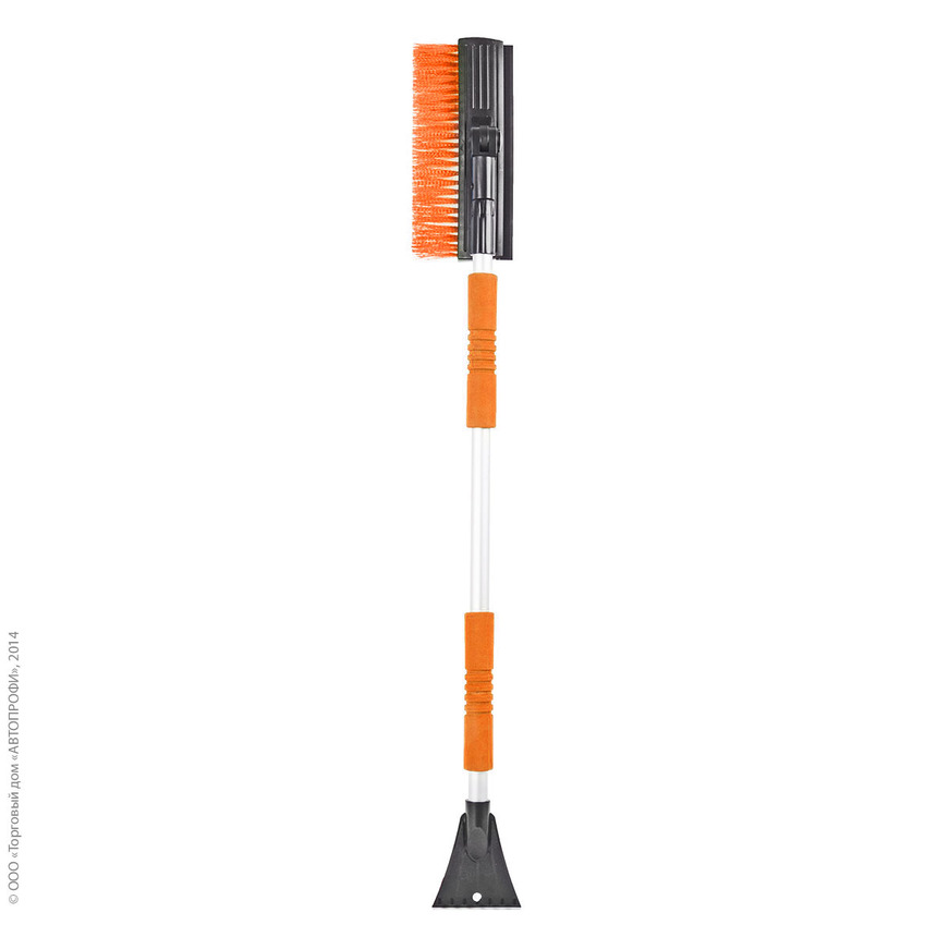 Щетка для снега "AUTOPROFI" SB-1459 BK/ORANGE