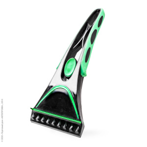 Скребок для снега "AUTOPROFI" SC-1420 BK/GREEN