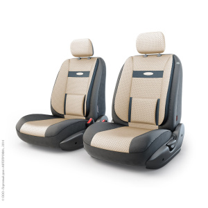 Чехлы на сиденья трансформеры COMFORT передний ряд TRS/COM-001G BK/L.BE
