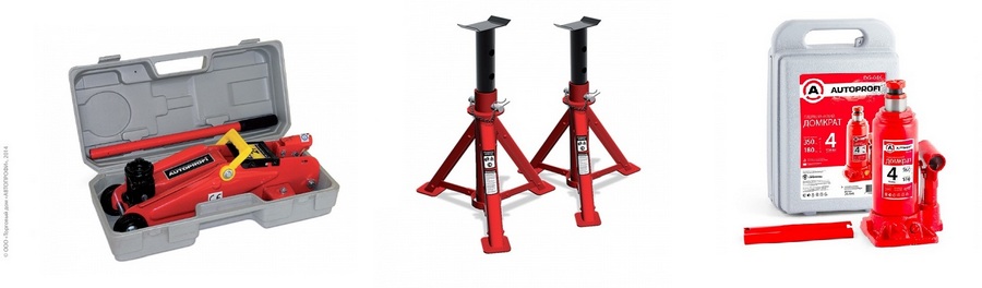 Домкраты и опоры для внедорожников