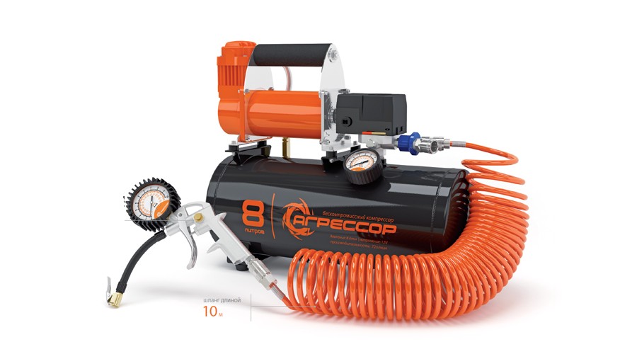 Компрессор с большим ресивером