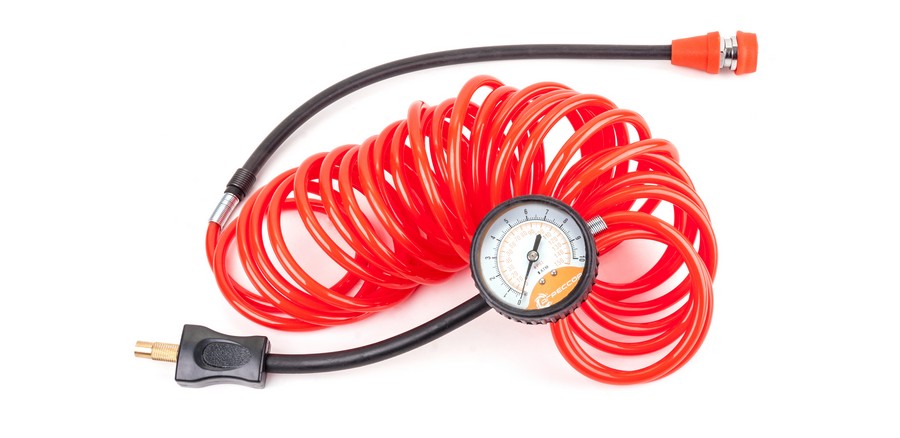 Пистолет и шланг компрессора